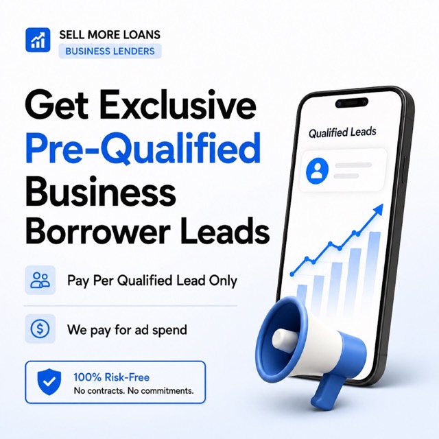 exclusive business borrower leads offer
